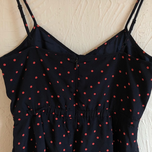 J. Crew Navy with Cora Polka Dots Sundress - Picture 2 of 5